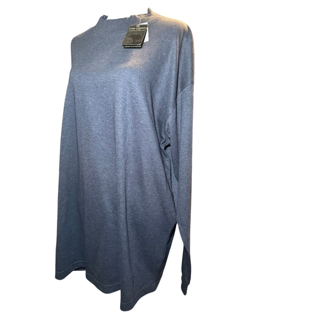 Lone Cypress Pebble Beach Performance Knit Top, Pima Cotton, Charcoal, 2XL, NWT